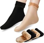 2 Pair Unisex Winter Thick Warm Fleece Lined Velvet Socks for Kids/Men/Women - Image 2