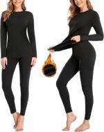 Women Innerwear Warm Thermal Base Layer Arcylic Trouser Shirt - Image 11