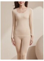 Women Innerwear Warm Thermal Base Layer Arcylic Trouser Shirt - Image 13