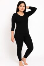 Women Innerwear Warm Thermal Base Layer Arcylic Trouser Shirt - Image 15