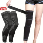 1 Pair Adjustable Knee Warmer With Belt/Strap - Image 4